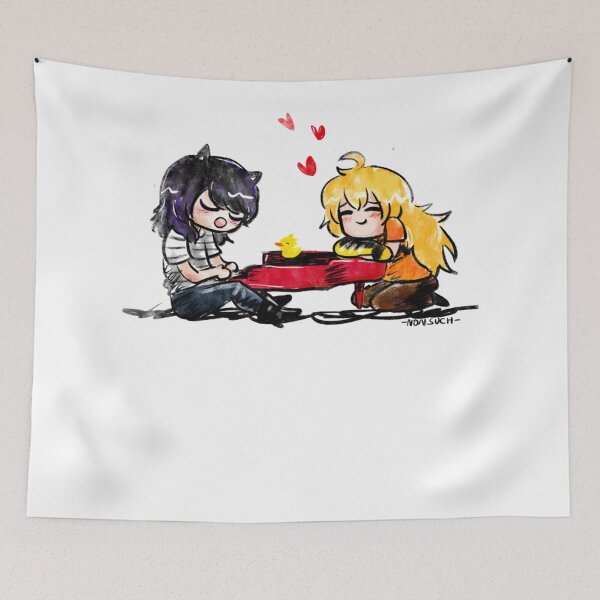 Item preview, play piano RWBY character main art designed and sold by Minlammom95.