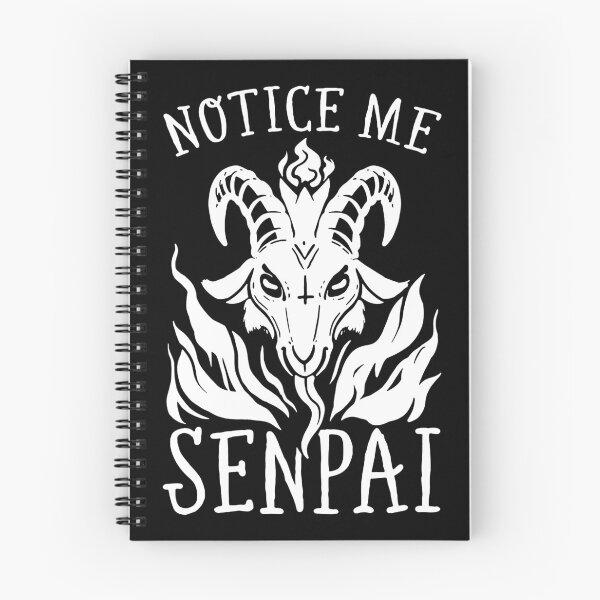 Item preview, Notice Me Senpai Satan  designed and sold by TyphoonFemale.