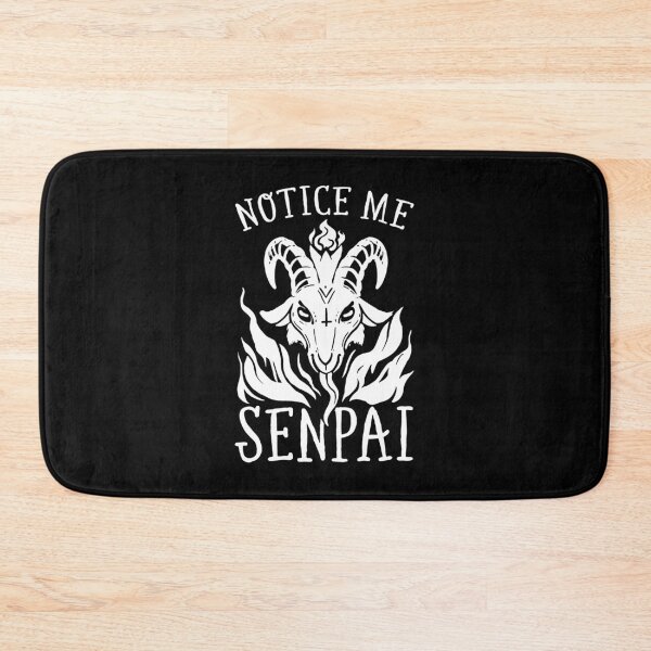 Item preview, Notice Me Senpai Satan  designed and sold by TyphoonFemale.
