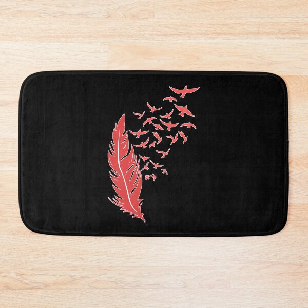 Item preview, Feather and red birds designed and sold by Astralia.
