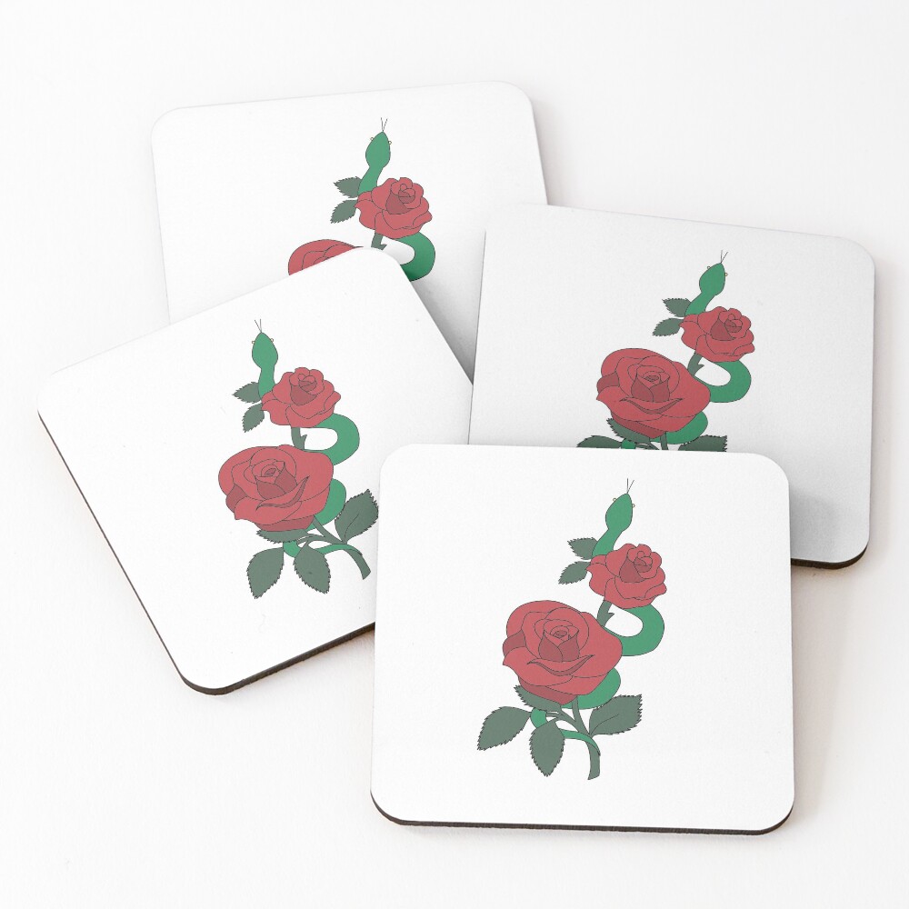 Item preview, Coasters (Set of 4) designed and sold by JasiDraws.