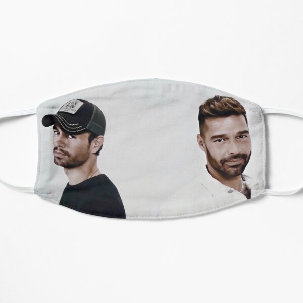 Enrique Iglesias & Ricky Martin Masque sans plis
