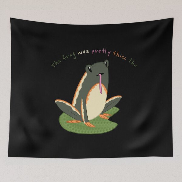 Item preview, Thicc Frog Quote designed and sold by TableTopTier.