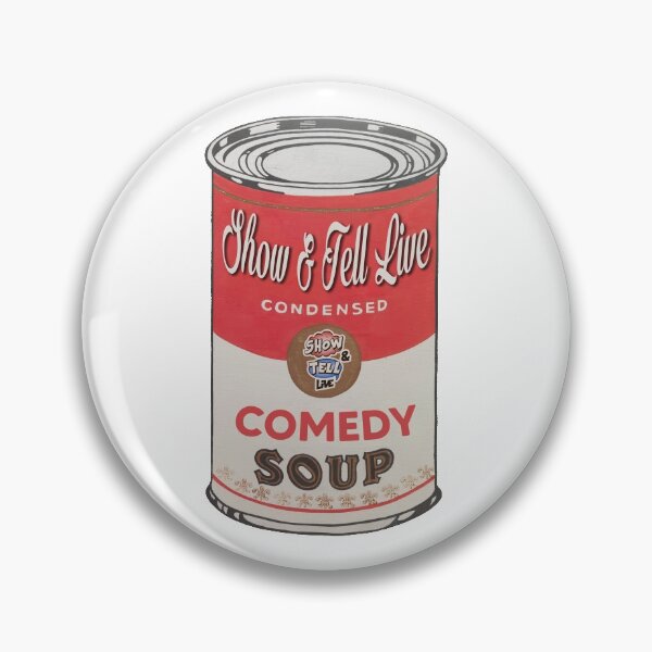 Item preview, Comedy Soup designed and sold by ShowAndTellLive.