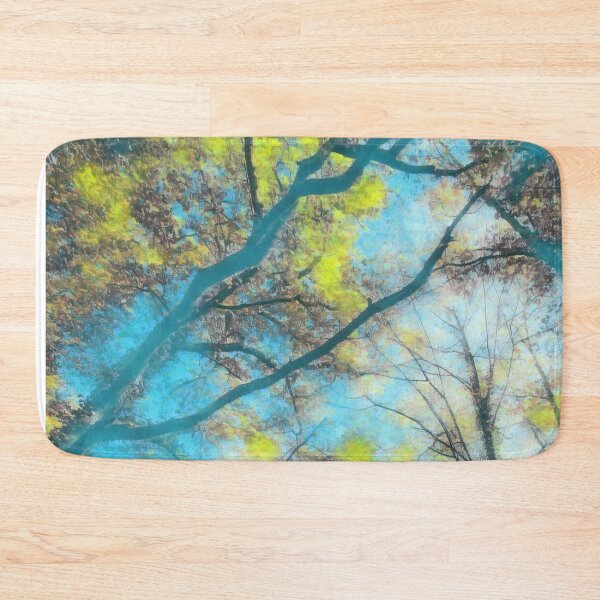 Item preview, GALATHI Tree Tops Painting Green - Trees designed and sold by Galathi Designs.