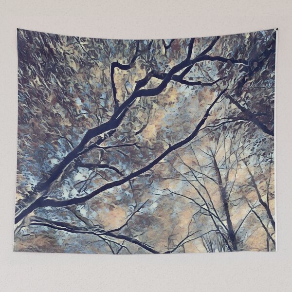 Item preview, GALATHI Tree Tops White - Trees designed and sold by Galathi Designs.