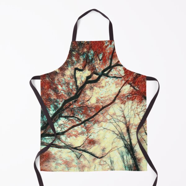 Item preview, GALATHI Tree Tops Red - Trees designed and sold by Galathi Designs.