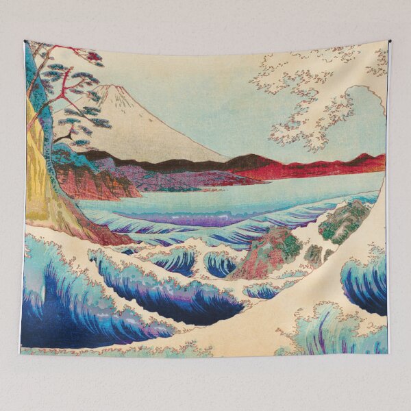 Item preview, Japanese Vintage Art (Water And Mount Fuji) designed and sold by Pendy777.