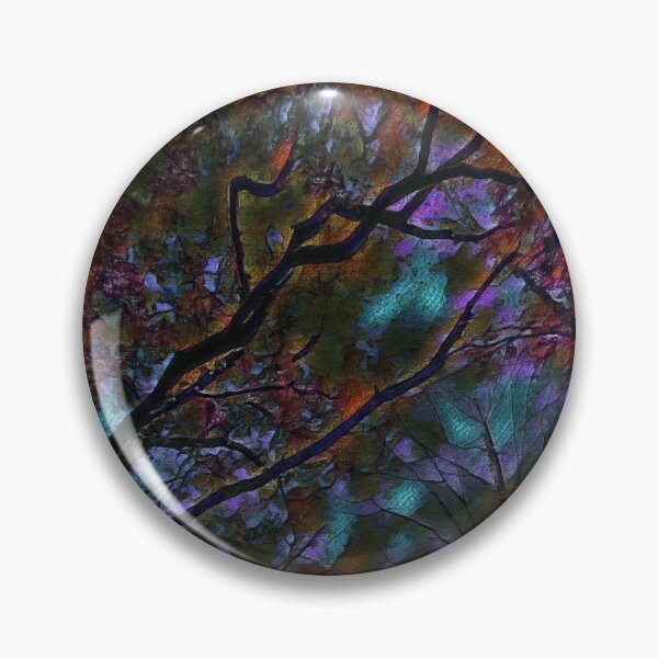 Item preview, GALATHI Tree Tops Black Purple - Trees designed and sold by Galathi Designs.