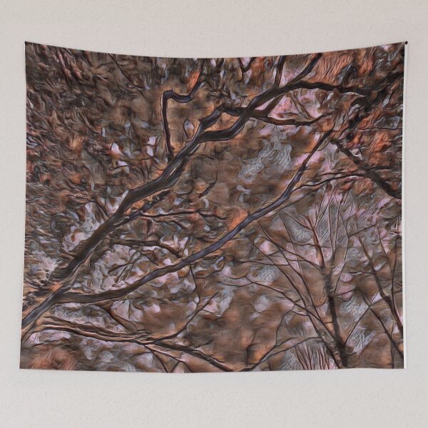 Item preview, GALATHI Tree Tops Leather - Trees designed and sold by Galathi Designs.