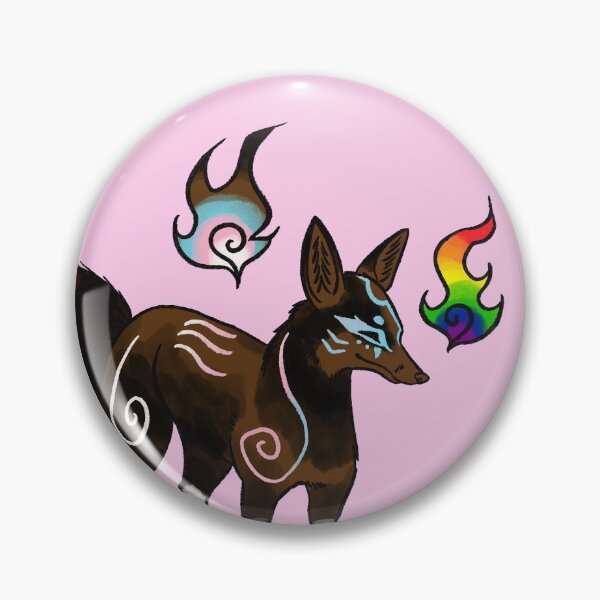 Item preview, Progress Pride Kitsune designed and sold by LordyIrony.