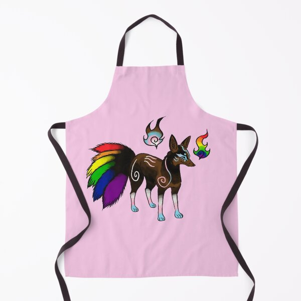 Item preview, Progress Pride Kitsune designed and sold by LordyIrony.