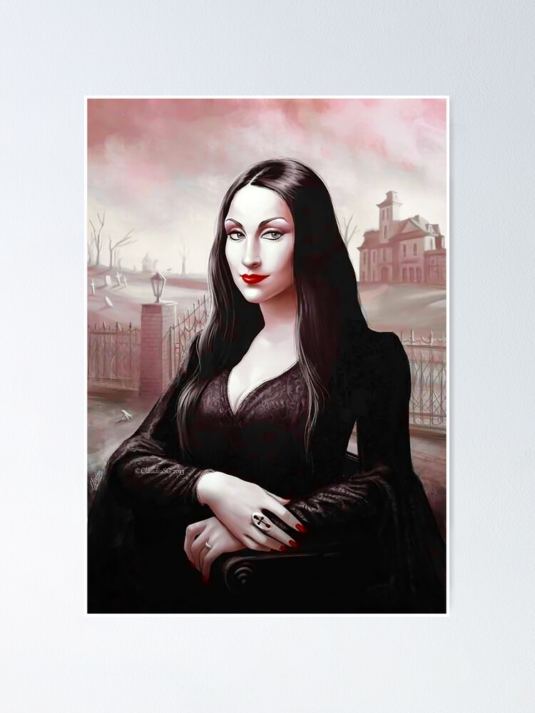 Vampire Morticia Addam Poster For Sale By Greenlurline Redbubble 1577