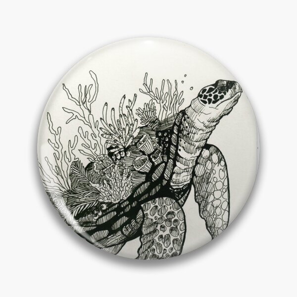 Artikelvorschau, Schildkrötenkoralle entworfen und verkauft von LataArtStudio.