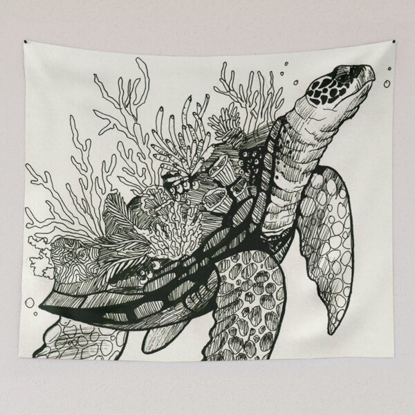 Item preview, Tortoise Coral designed and sold by LataArtStudio.