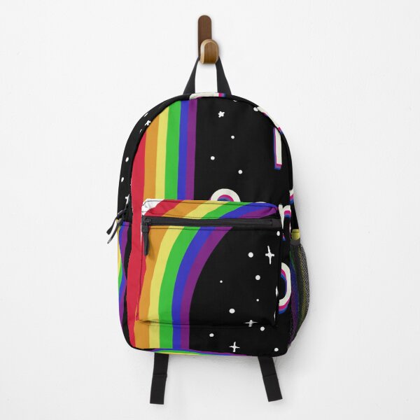 Item preview, I'm coming out bisexual design with starry night sky background designed and sold by AmpawPawp.