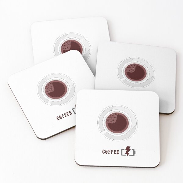 Item preview, Coffee charging coffee cup Classic T-Shirt stickers    designed and sold by fowzi shokri.