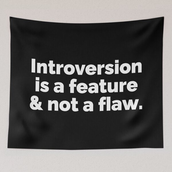 Item preview, Introversion is a feature and not a flaw designed and sold by 23mangoes.