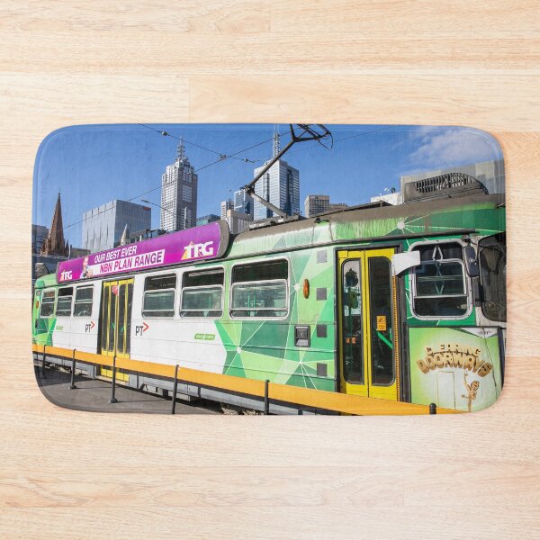 Item preview, Melbourne tram on Princes bridge designed and sold by Martin Berry Photography.