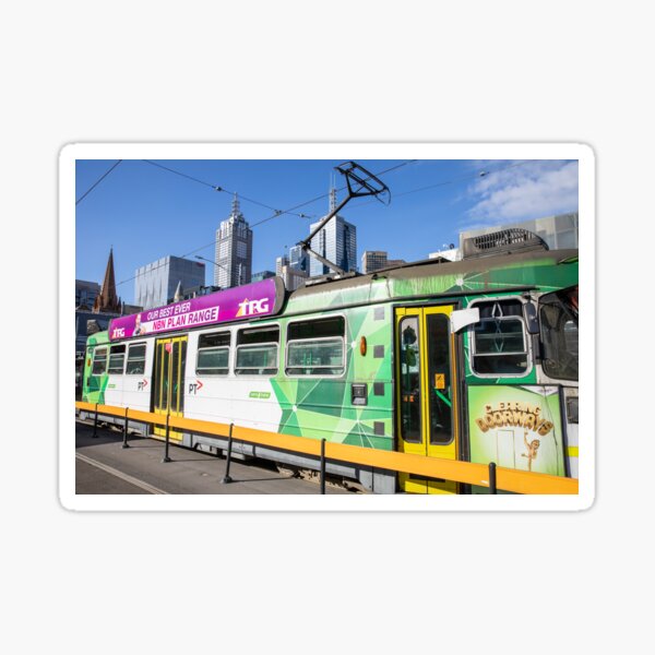 Item preview, Melbourne tram on Princes bridge designed and sold by Martin Berry Photography.