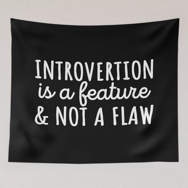 Item preview, Introversion is a feature and not a flaw designed and sold by 23mangoes.