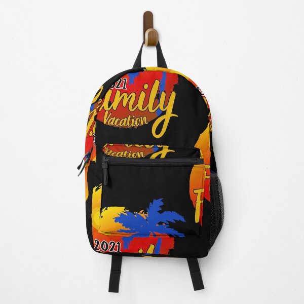 Item preview, Copy of Family Vacation 2021 Red and Yellow Beach Sunset and Coconut Tree 3 designed and sold by MyPrintCharming.