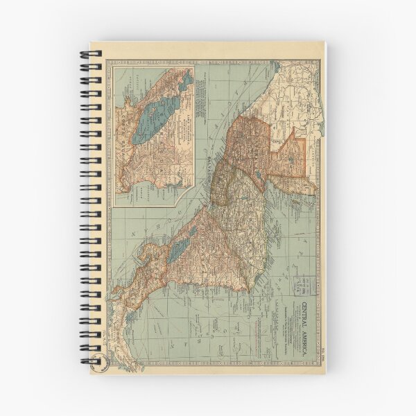 Item preview, Vintage Map of Central America (1902) designed and sold by BravuraMedia.