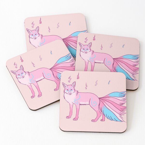 Item preview, Transfem Pride Kitsune Fox designed and sold by LordyIrony.