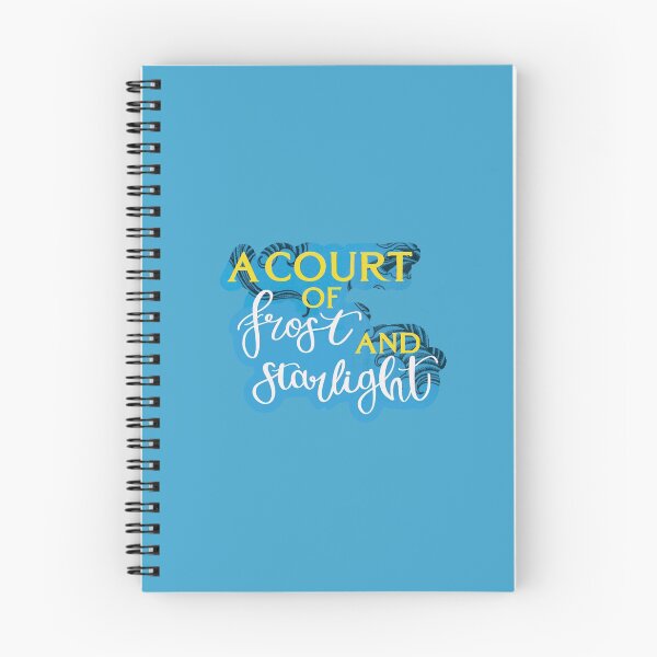 Item preview, A Court of Frost and Starlight Blue With Cover Background Logo (ACOFAS) designed and sold by riyasarts.
