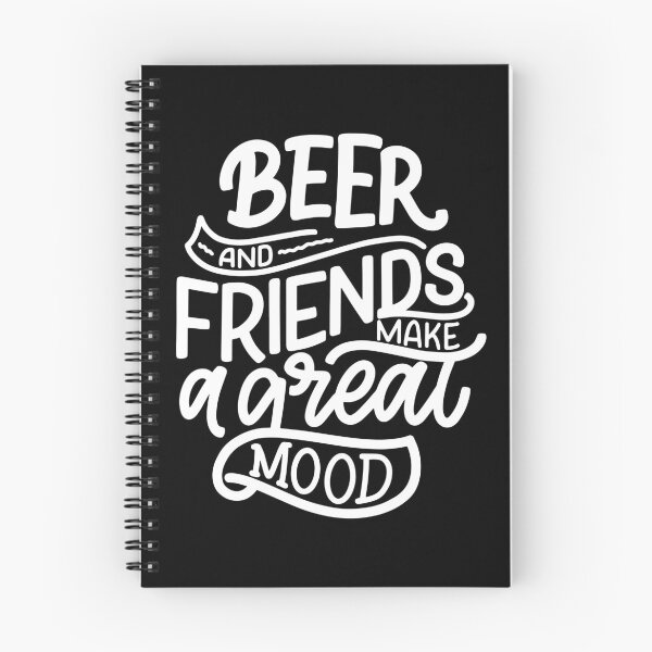 Item preview, Beer and Friends Make a Great Mood | Funny quote designed and sold by City Nite.