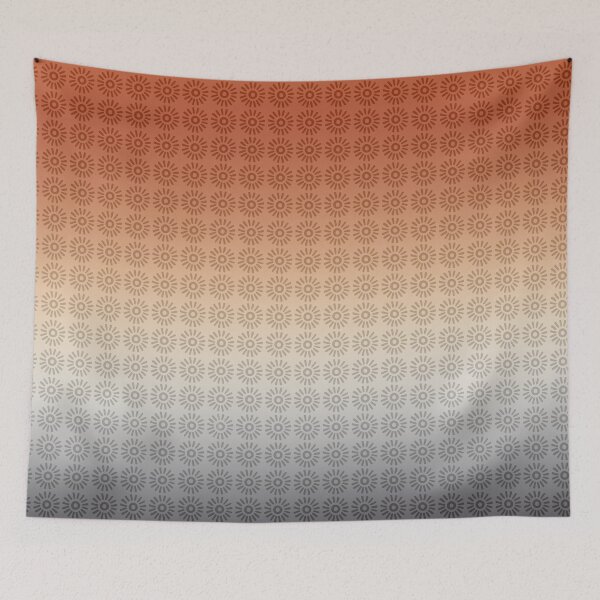 Item preview, Autumn gradient with sun pattern  designed and sold by Tanuja  Sharma.