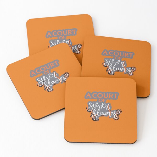 Item preview, A Court of Silver Flames Grey With Cover Background Logo (ACOSF) designed and sold by riyasarts.