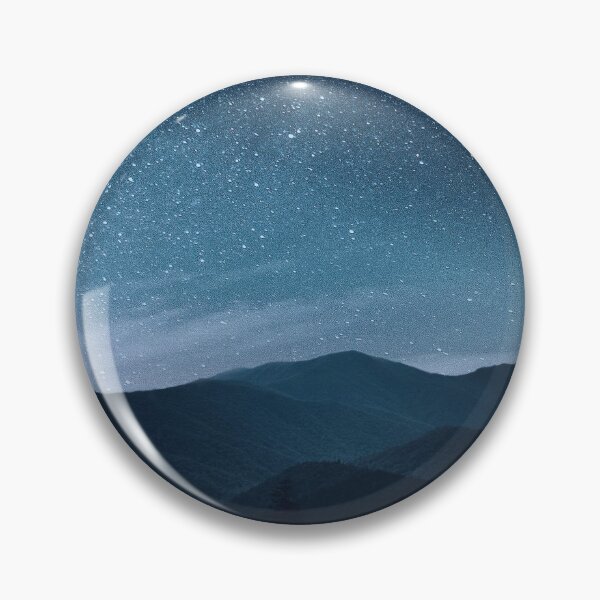 Item preview, Mountain Night Sky Stars designed and sold by hutamaAdi98.