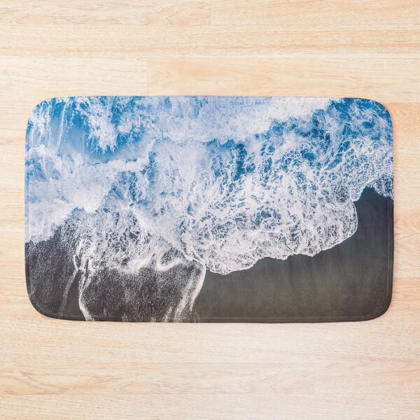 Item preview, Blue and white beach shore designed and sold by Tanuja  Sharma.