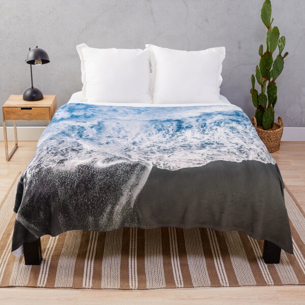 Item preview, Blue and white beach shore designed and sold by Tanuja  Sharma.