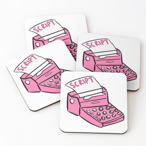Item preview, Script in a Typewriter  designed and sold by LisaMichelleArt.