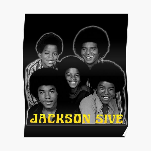 The Jackson Five 5 Moonwalker Repro Film POSTER 
