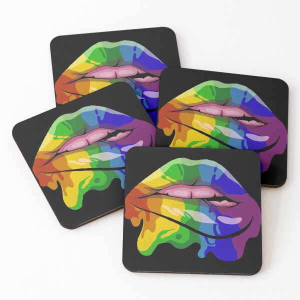 Item preview, Rainbow lips designed and sold by Ushopfake.
