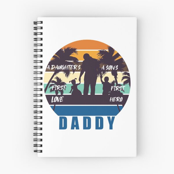 Item preview, Dad A Son's First Hero A Daughter's First Love T-SHIRT designed and sold by Artezia.