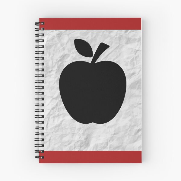 Item preview, Black apple design for redbubble designed and sold by Kumaramang.