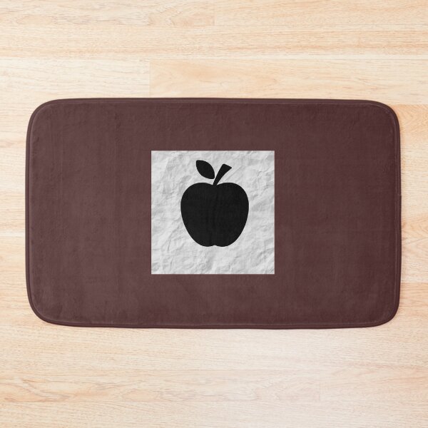 Item preview, Black apple design for redbubble designed and sold by Kumaramang.