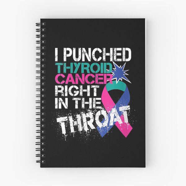 Item preview, I Punch Thyroid Cancer Right In The Throat designed and sold by ThyroidFighter.