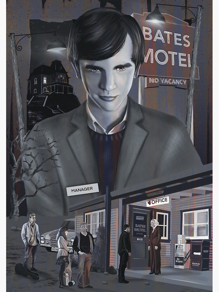 Bates Motel by HearNoEvilArt