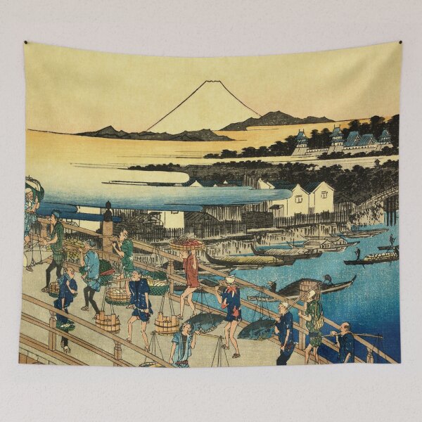 Item preview, Japanese Vintage Art (Fishing Village) designed and sold by Pendy777.