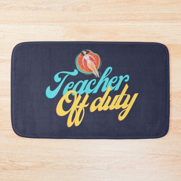 Item preview, Teacher off duty Teacher Summer design designed and sold by Mani Naga.