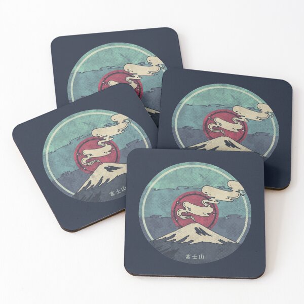 Fuji Coasters (Set of 4)