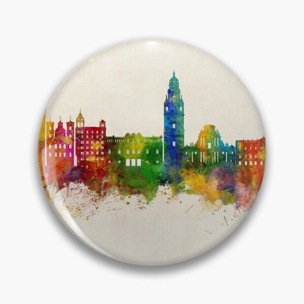Item preview, Murcia Spain Skyline designed and sold by ArtPrints.