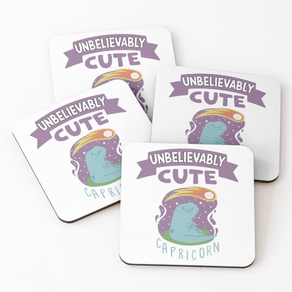 Item preview, Unbelievably Cute Capricorn Zodiac Sign Horoscope Cute Dino designed and sold by RJ-Art.