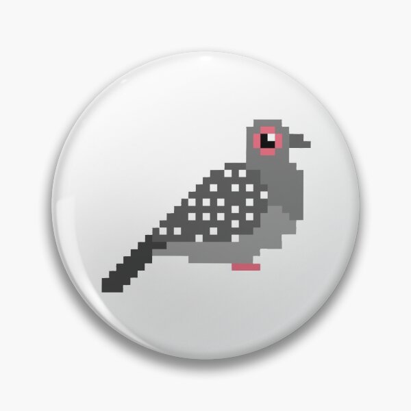 Item preview, Pixel Art Diamond Dove designed and sold by Sauropsida.