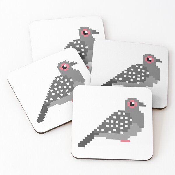 Item preview, Pixel Art Diamond Dove designed and sold by Sauropsida.